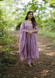 Women's Boutique Collection Purple Kurta Set