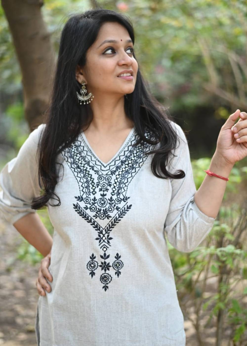 Women's Khadi Cotton Kurti