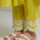 Women's Cotton Lemon Kurta Set