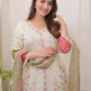 Women's Banarasi Cotton Kurta Set