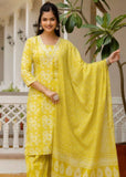 Women's Cotton Afghani Kurta Set